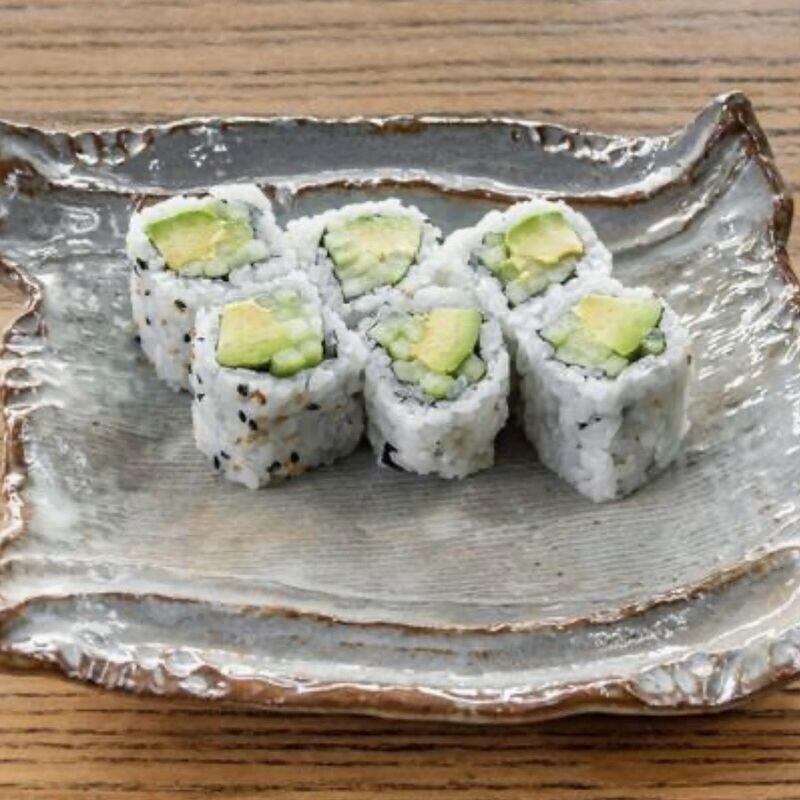 Avocado Cucumber Roll (6pc)