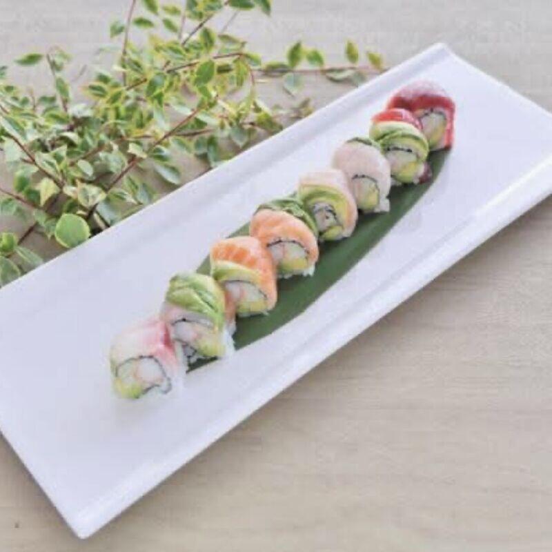Rainbow Roll (8pc)