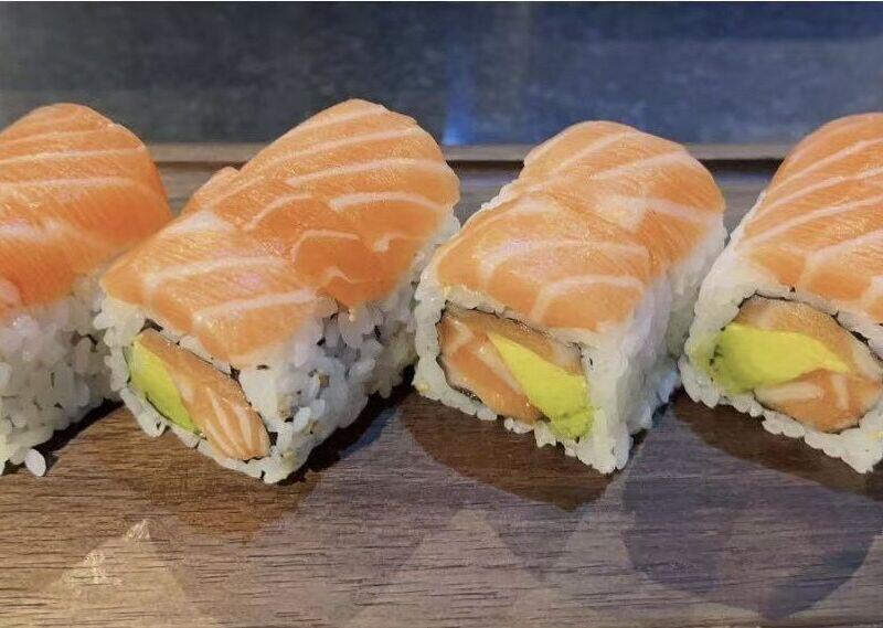 Salmon Surprise Roll (8pc)