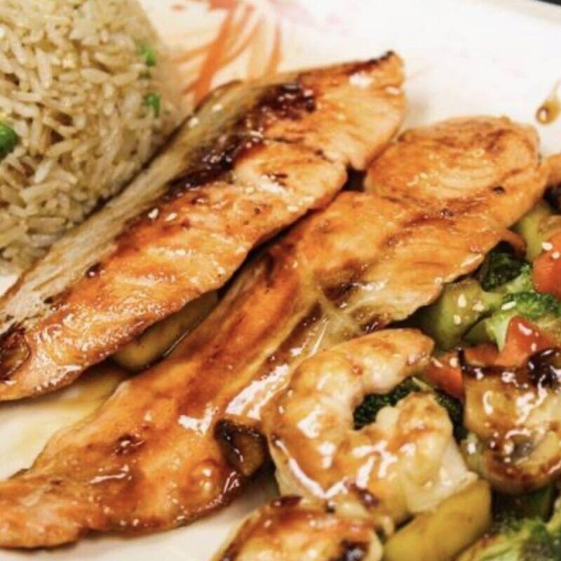 Hibachi Salmon